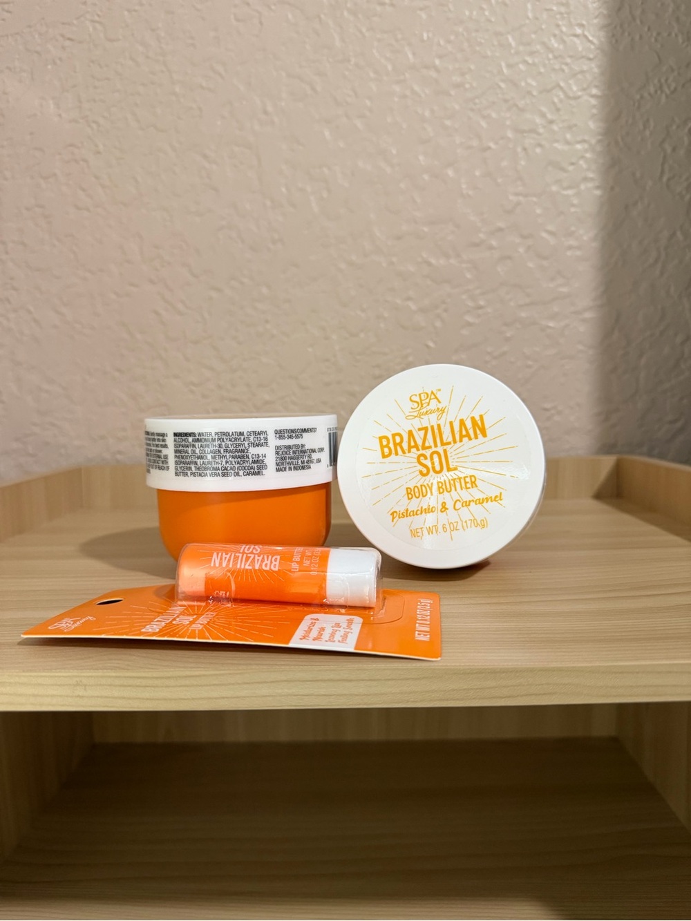 Brazilian Sol Body Butter & Lip Butter in Orange - Picture 2 of 2